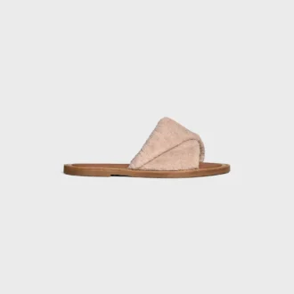 Sandales CELINE Lympia Twisted en tissu éponge
