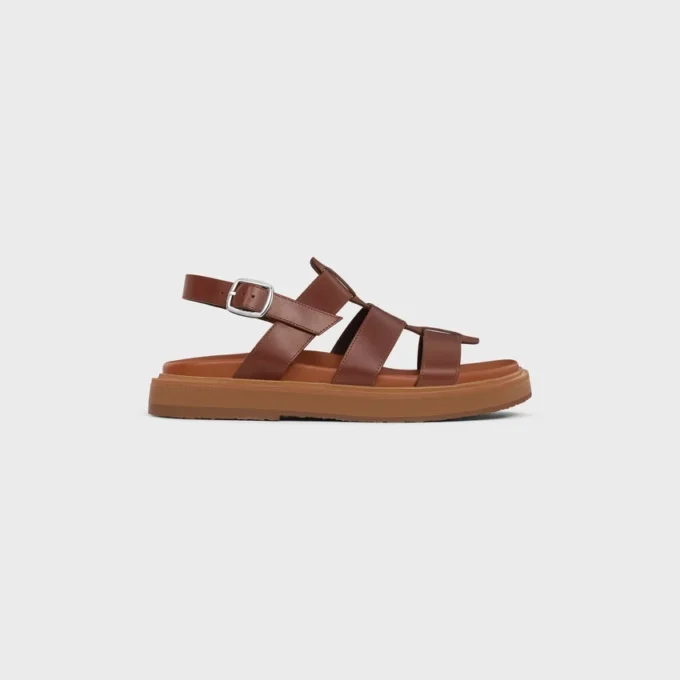 Sandales CELINE Tippi en cuir de veau – Tannage végétal Sandales CELINE Tippi en cuir de veau – Tannage végétal