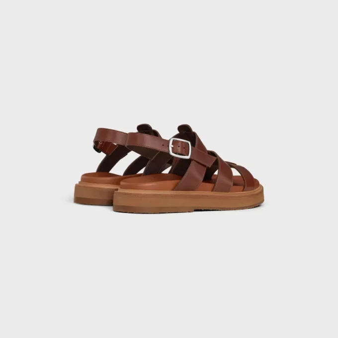 Sandales CELINE Tippi en cuir de veau – Tannage végétal Sandales CELINE Tippi en cuir de veau – Tannage végétal