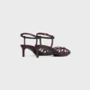 Sandales CELINE Triomphe en cuir d&rsquo;agneau
