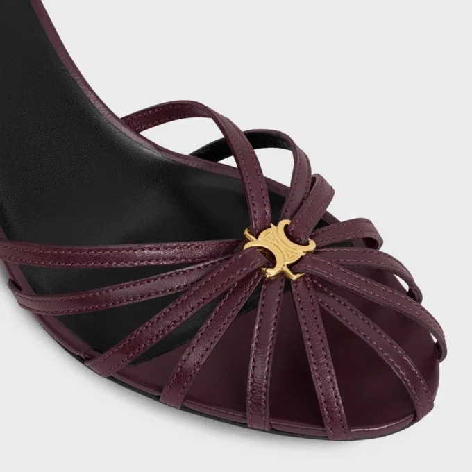 Sandales CELINE Triomphe en cuir d&rsquo;agneau