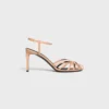 Sandales CELINE Triomphe en cuir de chevreau