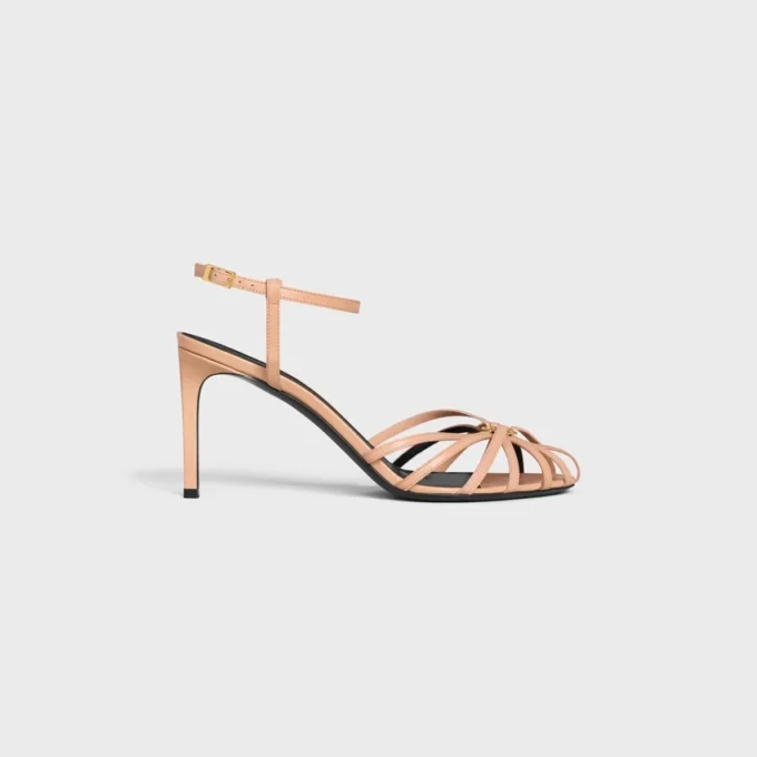 Sandales CELINE Triomphe en cuir de chevreau