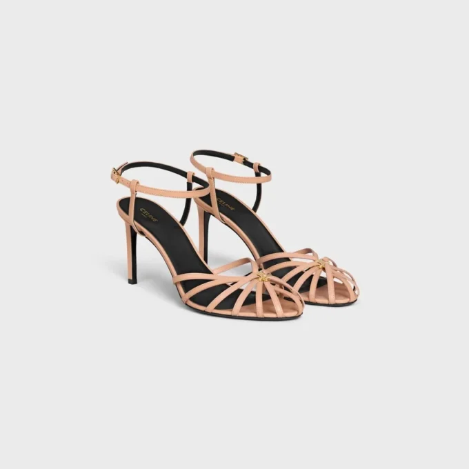 Sandales CELINE Triomphe en cuir de chevreau