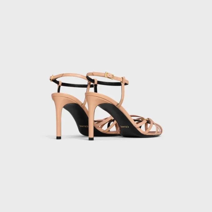 Sandales CELINE Triomphe en cuir de chevreau