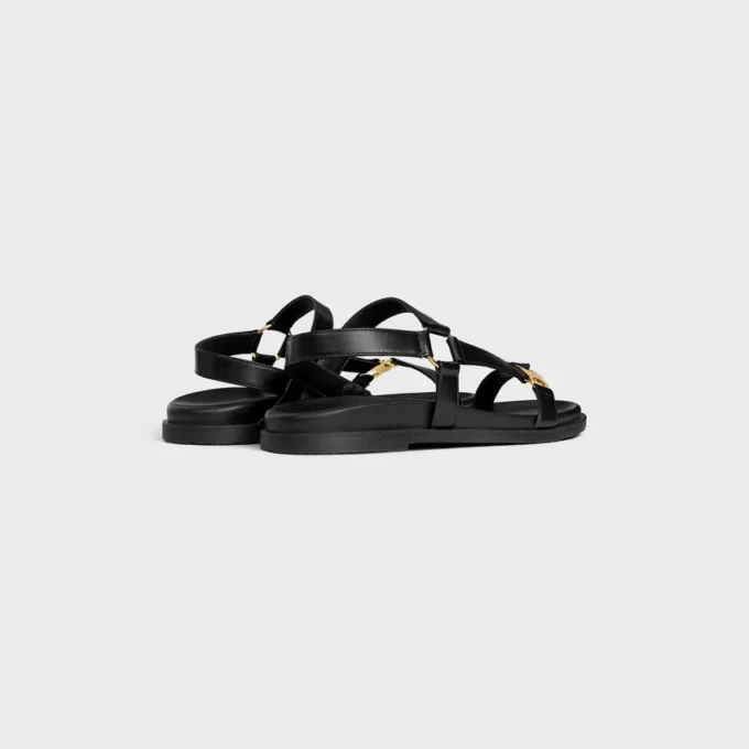 Sandales Maud avec Triomphe en cuir de veau