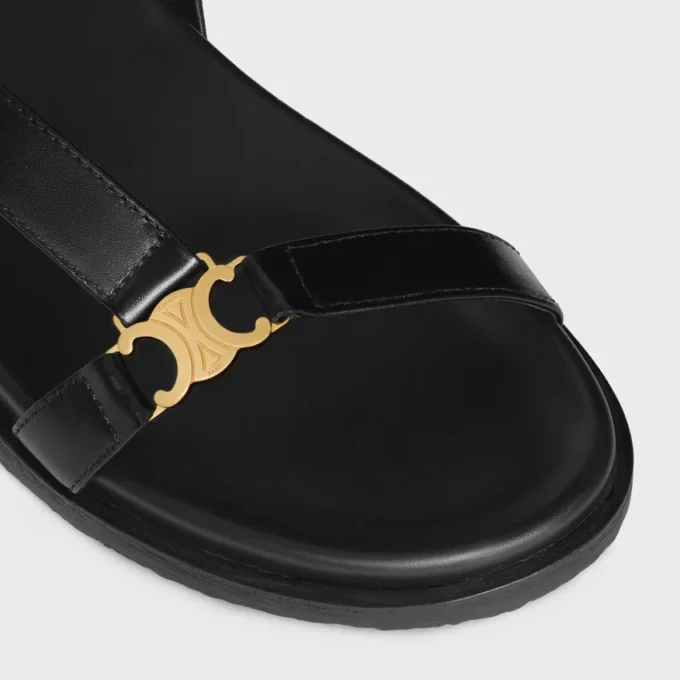 Sandales Maud avec Triomphe en cuir de veau