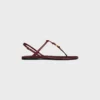 Sandales Penny en cuir de veau souple