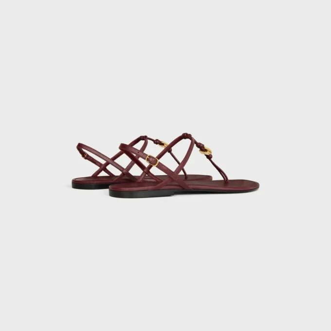 Sandales Penny en cuir de veau souple