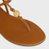 Sandales Penny en cuir de veau souple