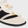 Sandales à talons CléMence en cuir d&rsquo;agneau