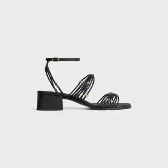 Sandales à talons CléMence en cuir de chèvre