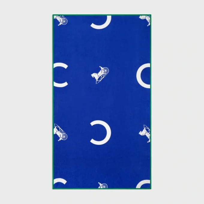 Serviette de plage en coton éponge C Sulky