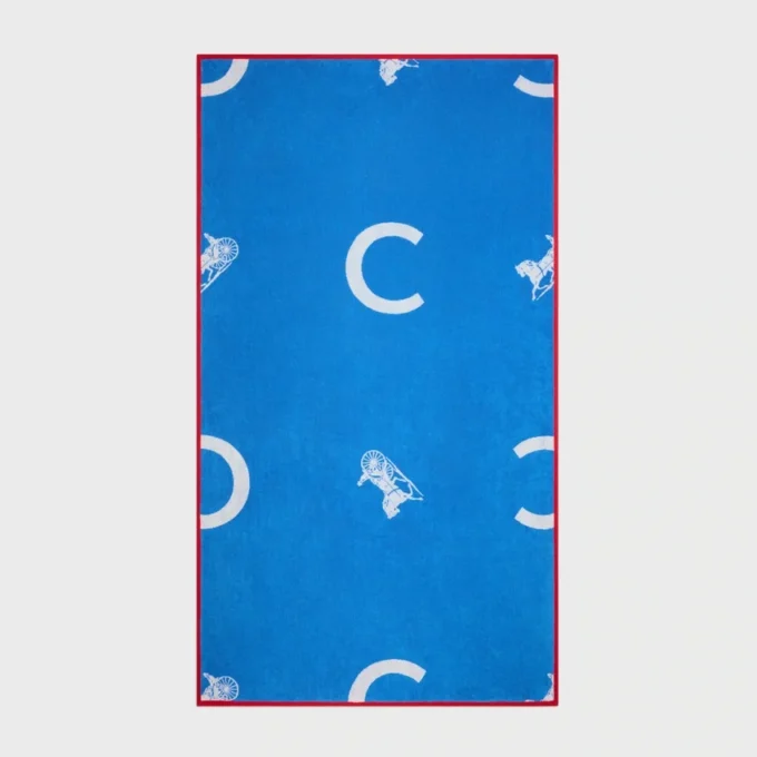 Serviette de plage en coton éponge C Sulky