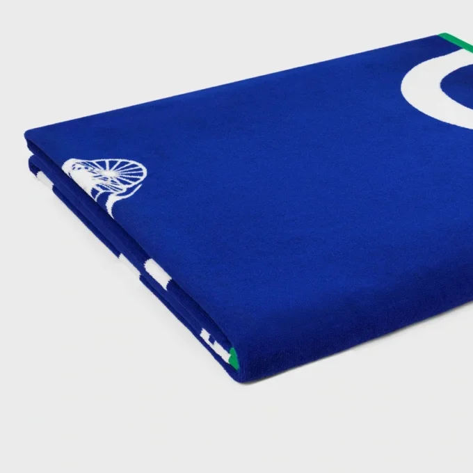 Serviette de plage en coton éponge C Sulky