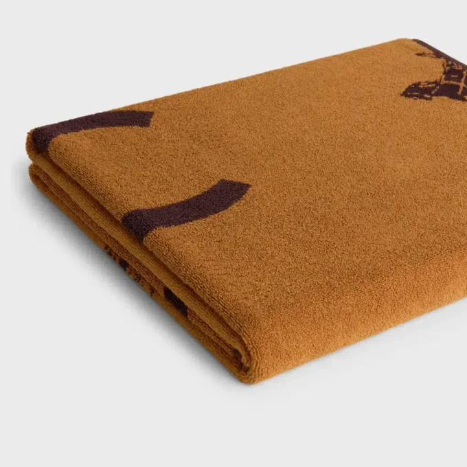 Serviette de plage en coton éponge C Sulky
