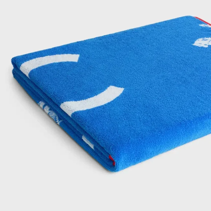 Serviette de plage en coton éponge C Sulky