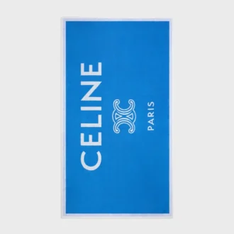 Serviette de plage en coton éponge CELINE Triomphe