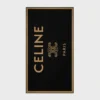 Serviette de plage en coton éponge CELINE Triomphe