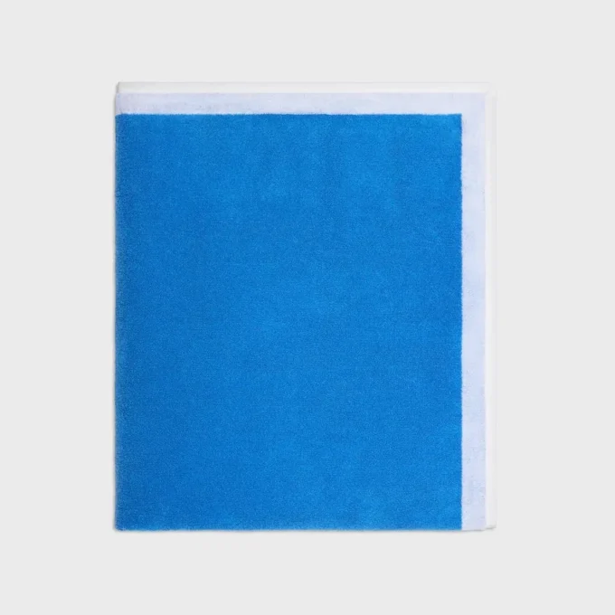 Serviette de plage en coton éponge CELINE Triomphe