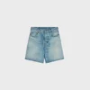 Short 001 en denim de coton