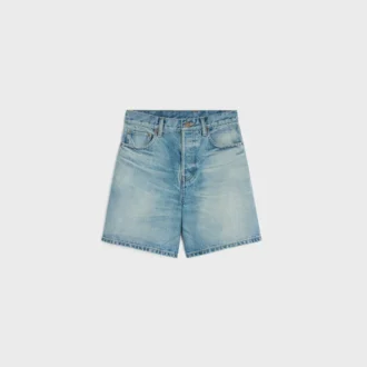 Short 001 en denim de coton