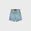 Short 001 en denim de coton