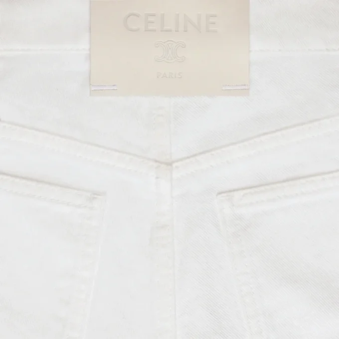 Short 001 en denim de coton