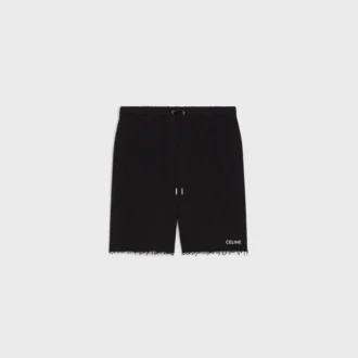 Short CELINE en molleton de coton