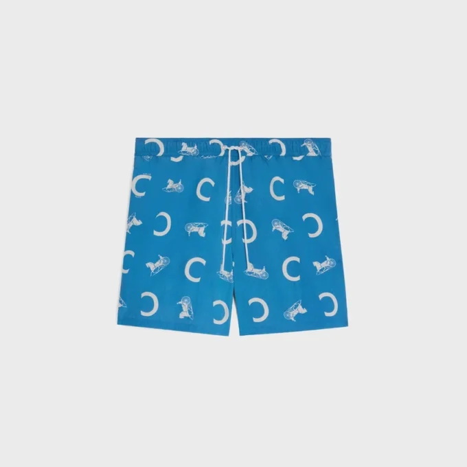 Short de bain en nylon