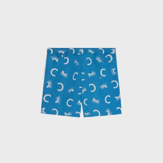 Short de bain en nylon