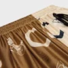 Short de pyjama en twill de soie
