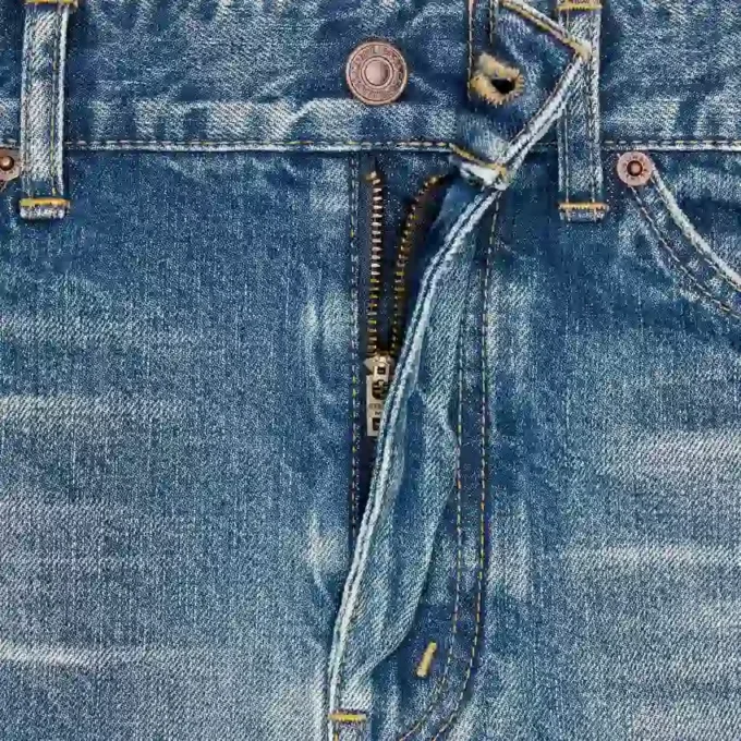 Short de skate en denim délavé Electric Sky