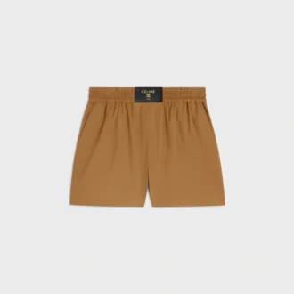 Short en coton et lin