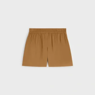 Short en coton et lin