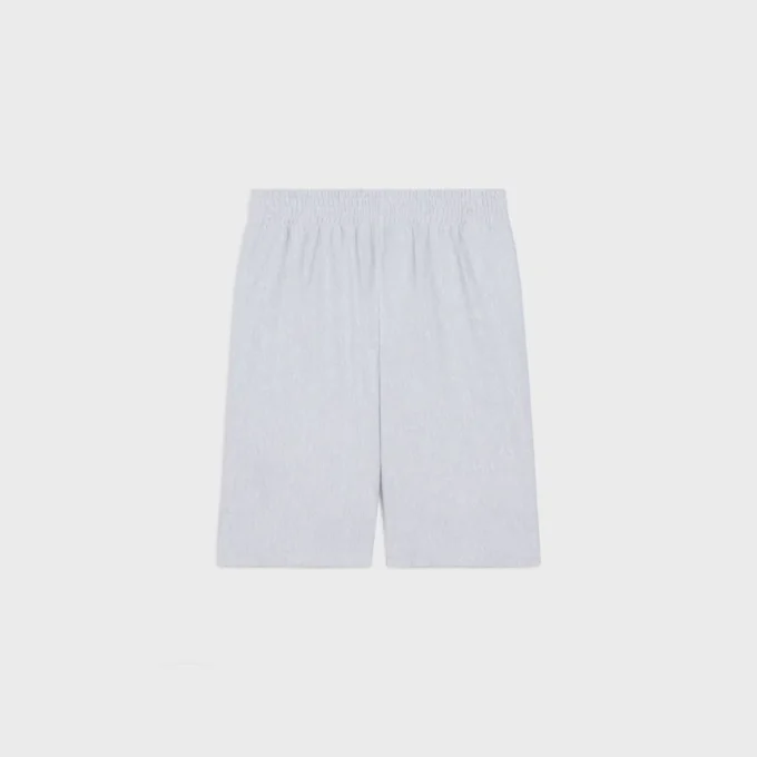 Short en molleton de coton