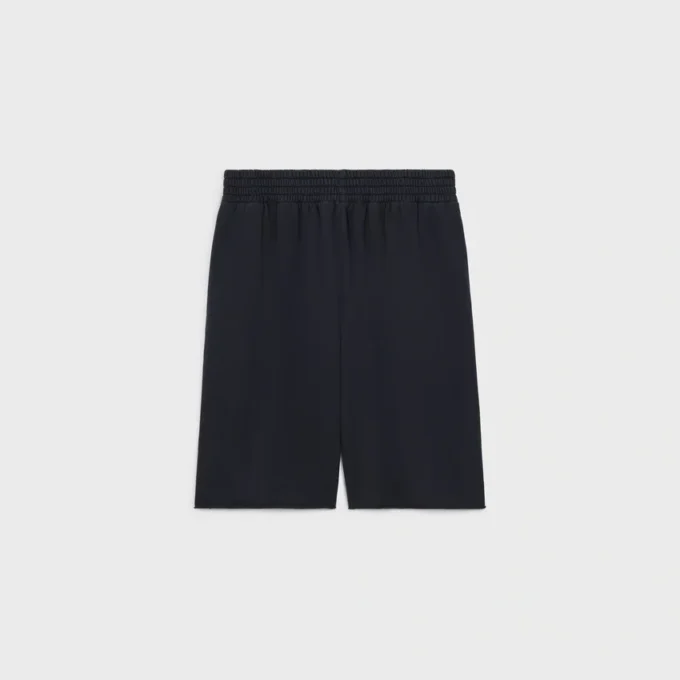 Short en molleton de coton