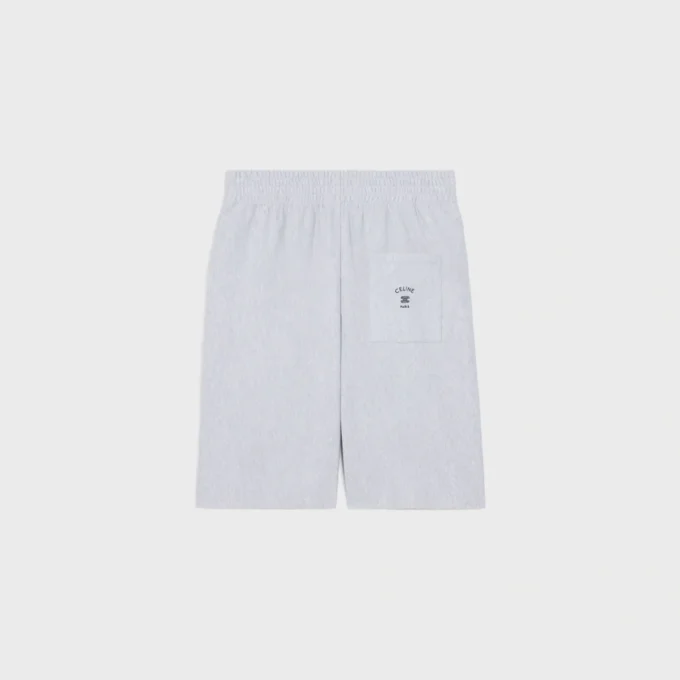 Short en molleton de coton