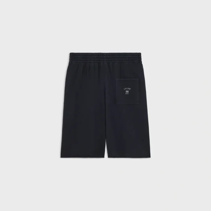 Short en molleton de coton