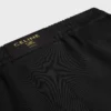 Short en sergé de laine