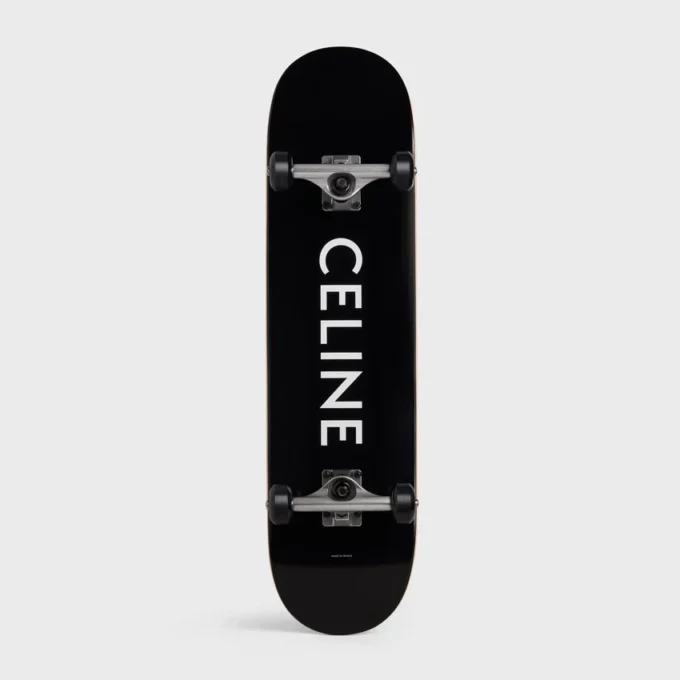 Skateboard avec logo CELINE imprimé Skateboard avec logo CELINE imprimé