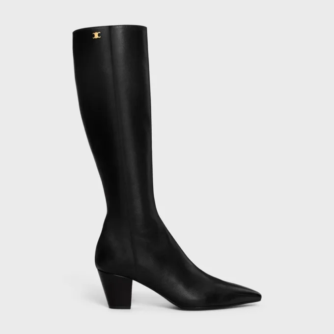 Stage – Bottes hautes en cuir d&rsquo;agneau