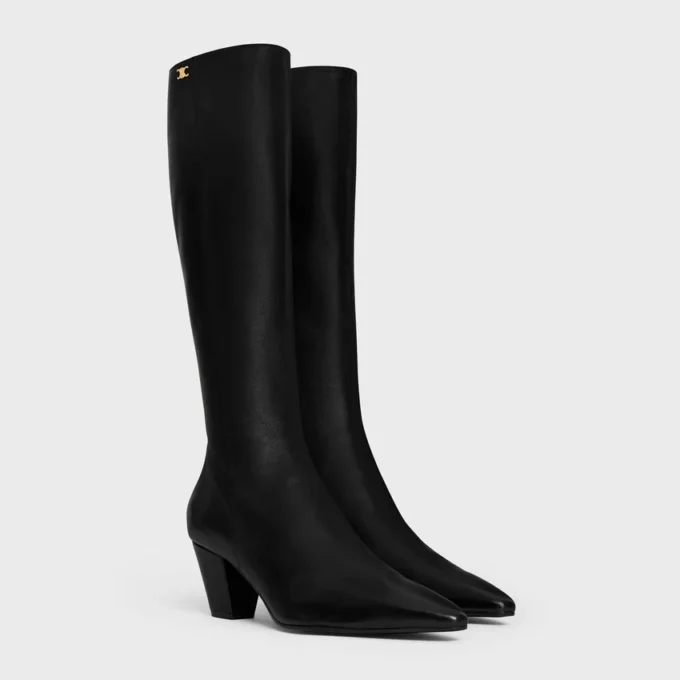 Stage – Bottes hautes en cuir d&rsquo;agneau