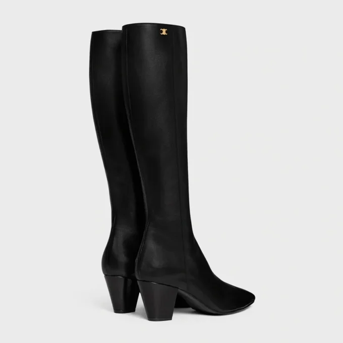 Stage – Bottes hautes en cuir d&rsquo;agneau