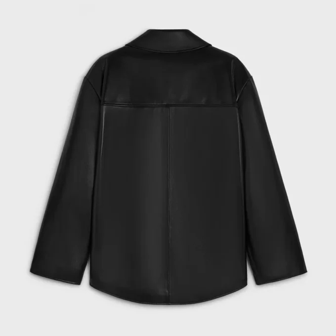 Surchemise en cuir d&rsquo;agneau