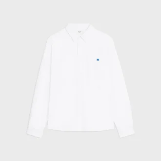 Surchemise en denim de coton