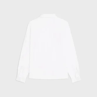 Surchemise en denim de coton
