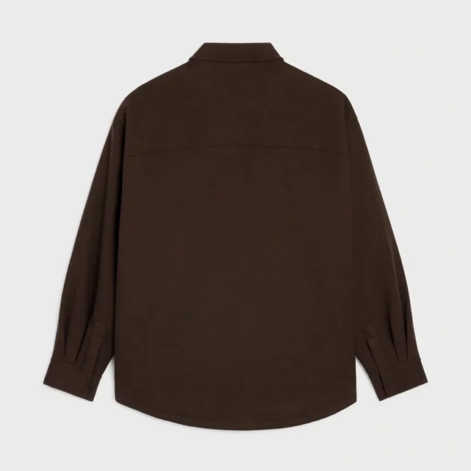 Surchemise en flanelle de laine