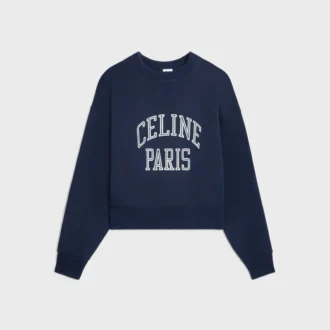 Sweat ample en molleton de coton