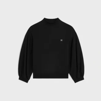 Sweat ample en molleton de coton